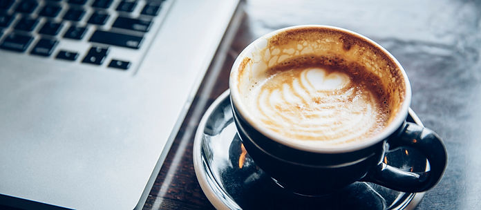 Laptop & Coffee