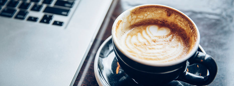 Laptop & Coffee