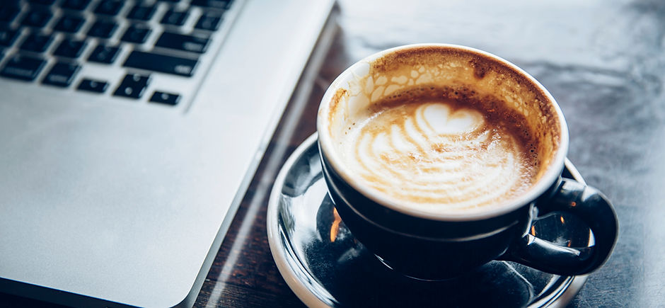 Laptop & Coffee