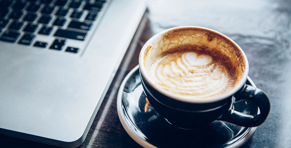 Laptop & Coffee