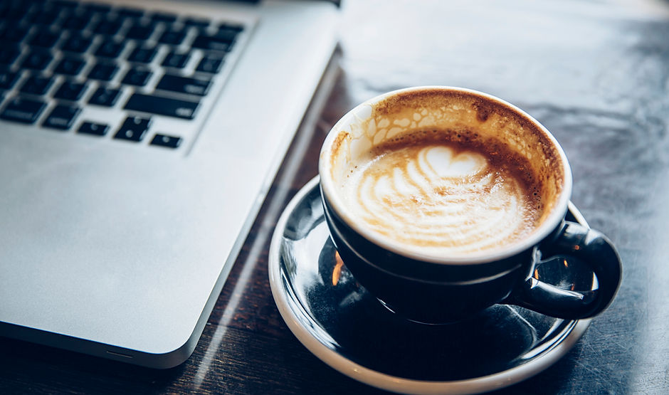 Laptop & Coffee