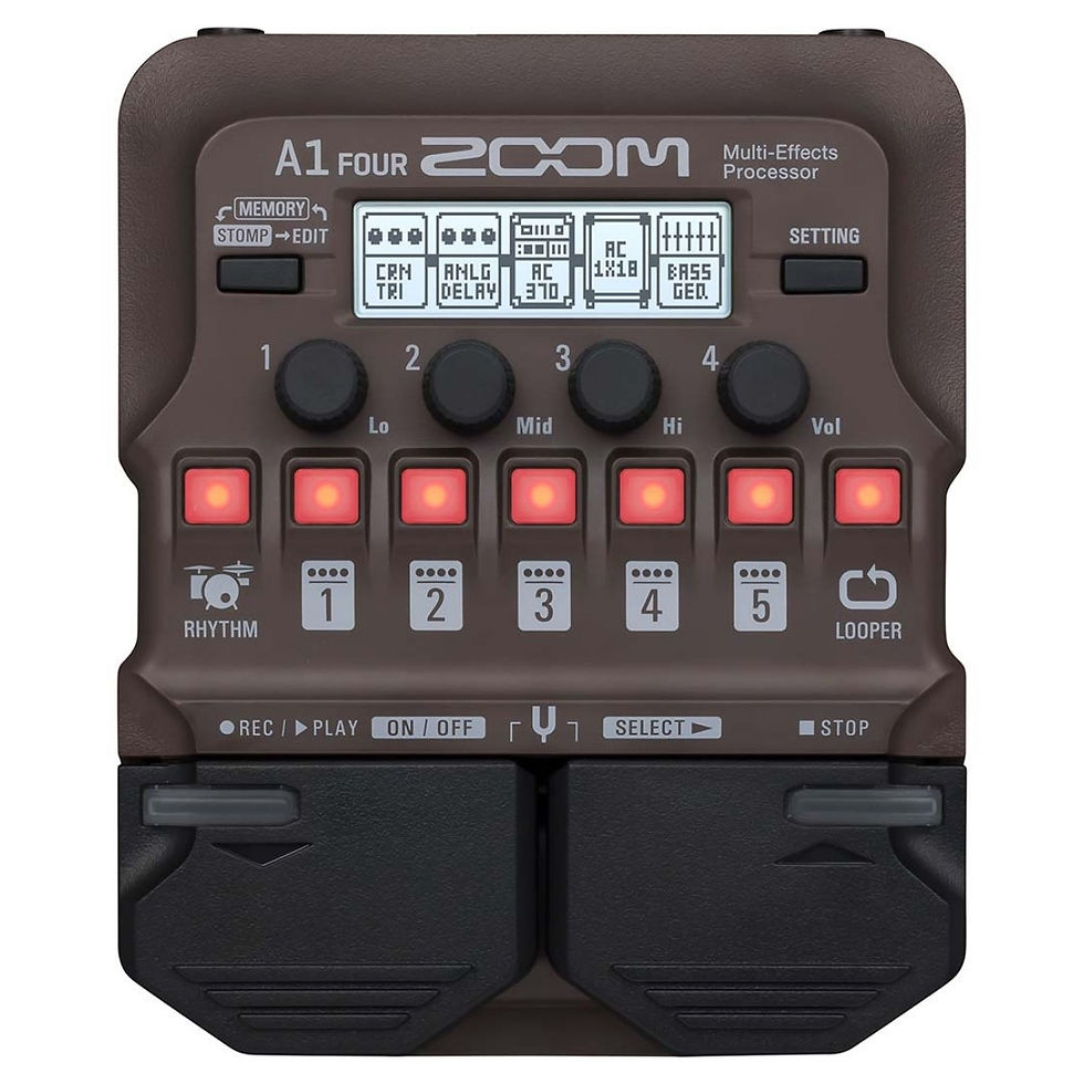 Multi Efecto Para Guitarra Acustica - COD: A1 FOUR