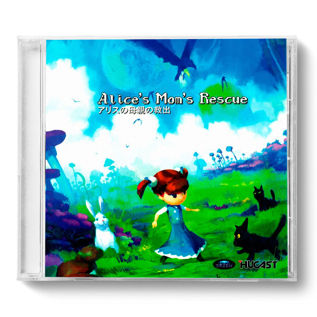 Alice Mom's Rescue Original Print cover. Girl in the country side.