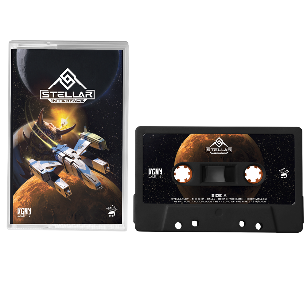 Stellar Interface cassette tape image and box cover image