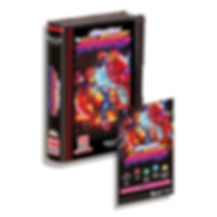 Neo Geo style Box and Mini Marquee Card for Vengeance Hunters