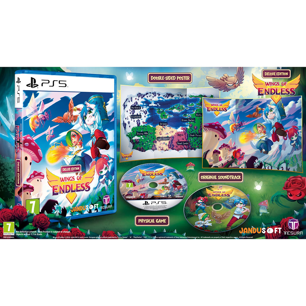 wings of endless ps5 display of content