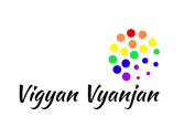 Circular formation of small circles of individual VIBGYOR colors