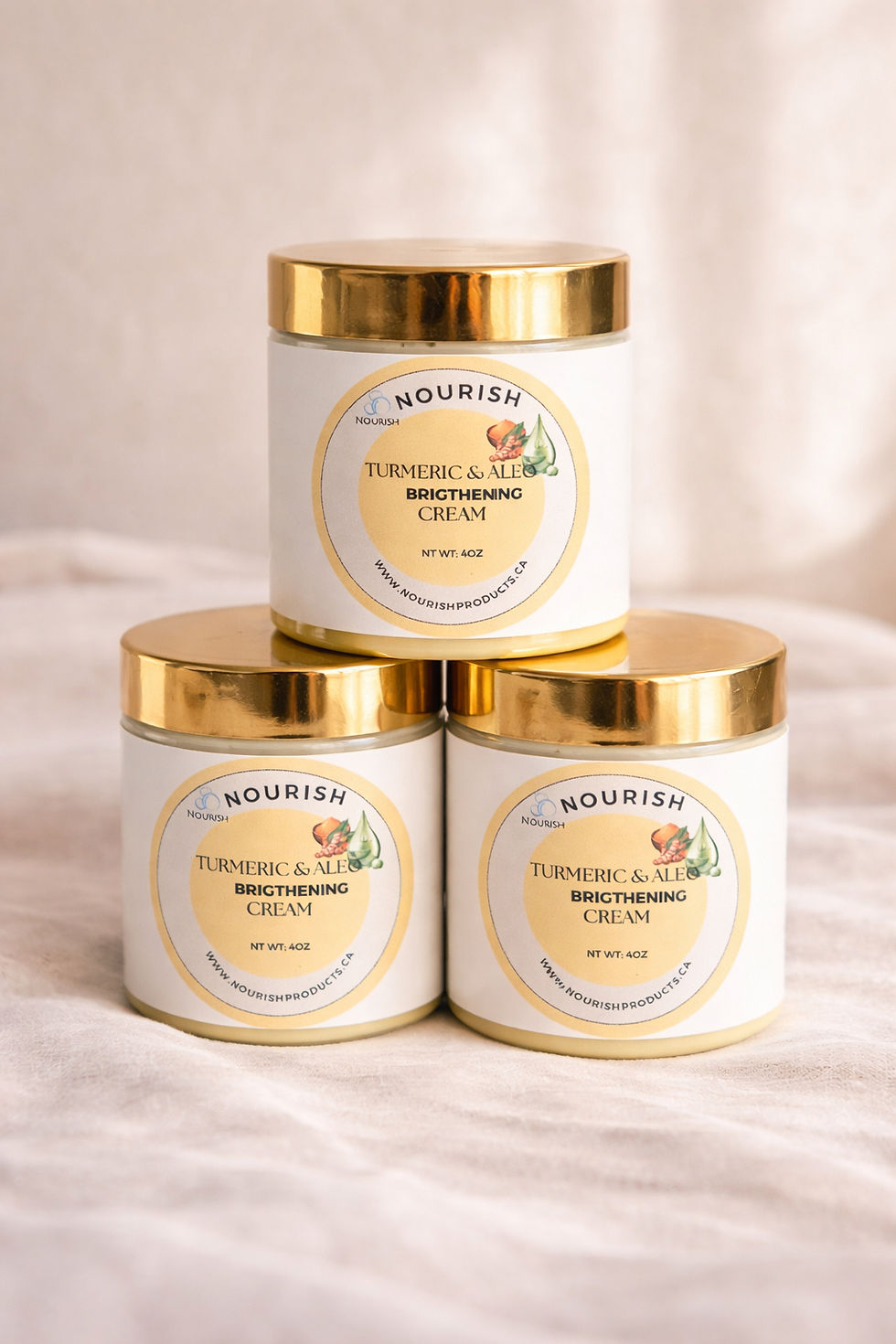 Thumbnail:  Turmeric & Aloe Brightening Face and Body cream 