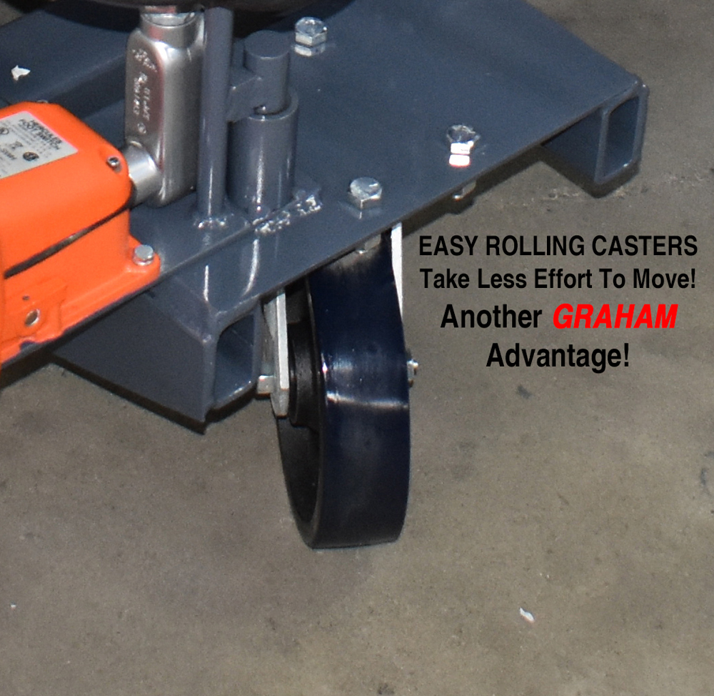 Reeling Machine H6T Easy Rolling Caster