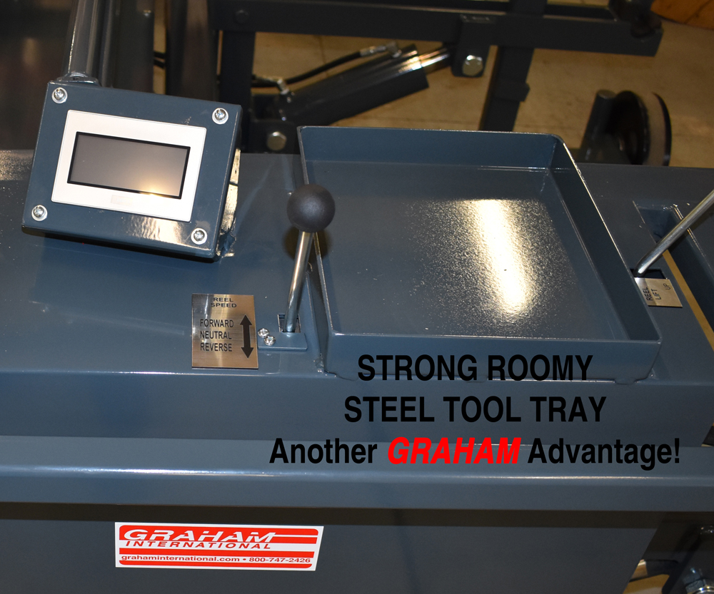 Reeling Machine H6T Steel Tool Tray