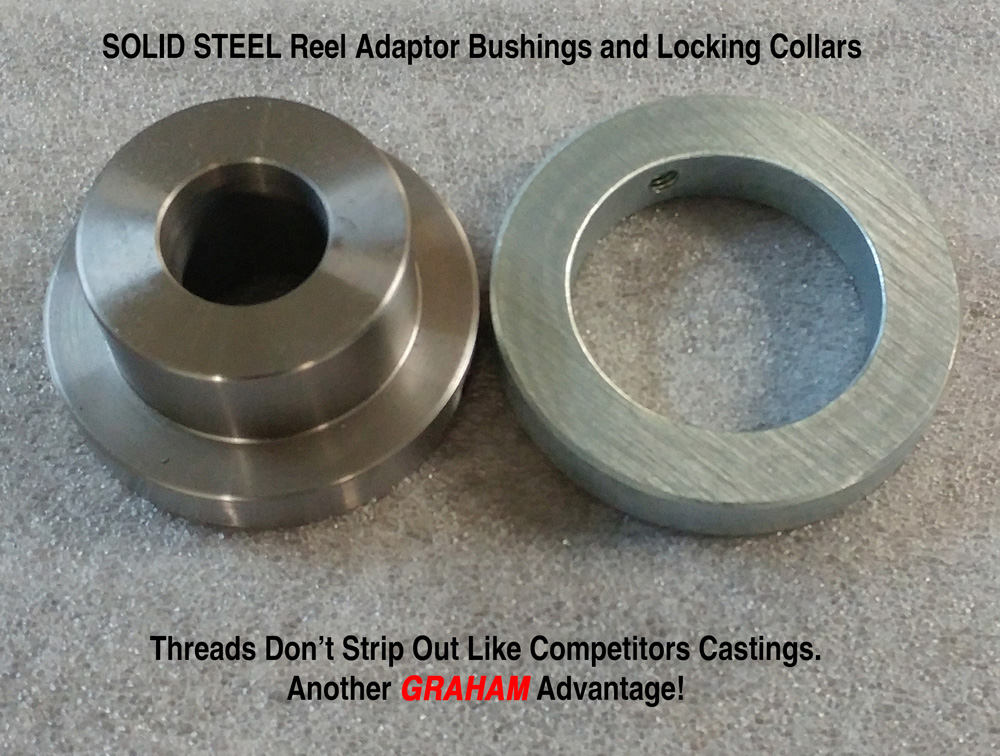 Reeling Machine H6T Solid Steel Bushings & Collars