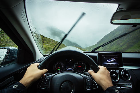 Car Dashboard View