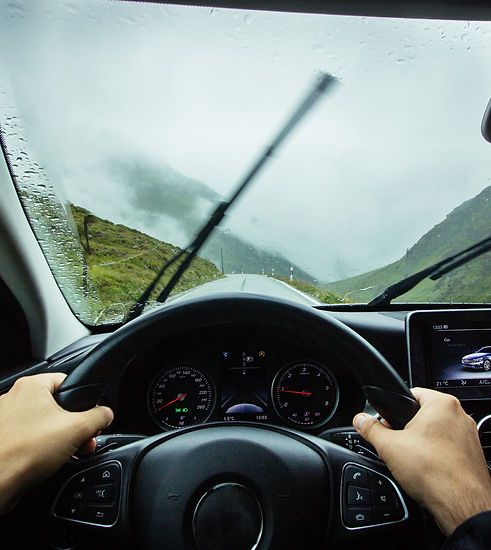 Car Dashboard View