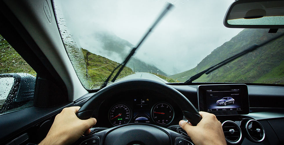 Car Dashboard View