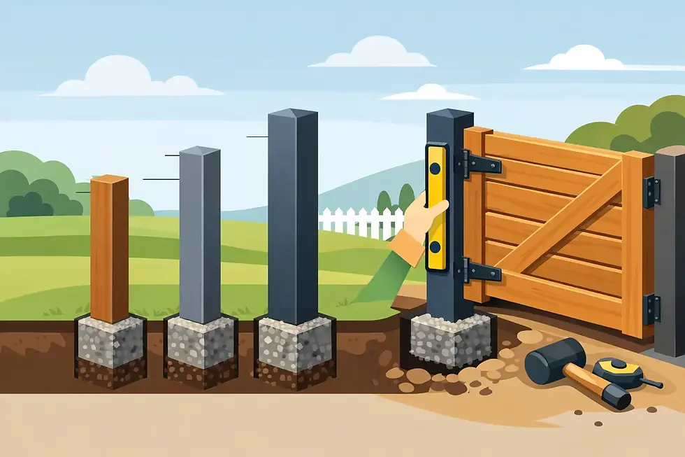 What Size Gate Posts Do I Need?