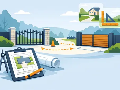 Driveway Entrance Planning Before You Order Gates