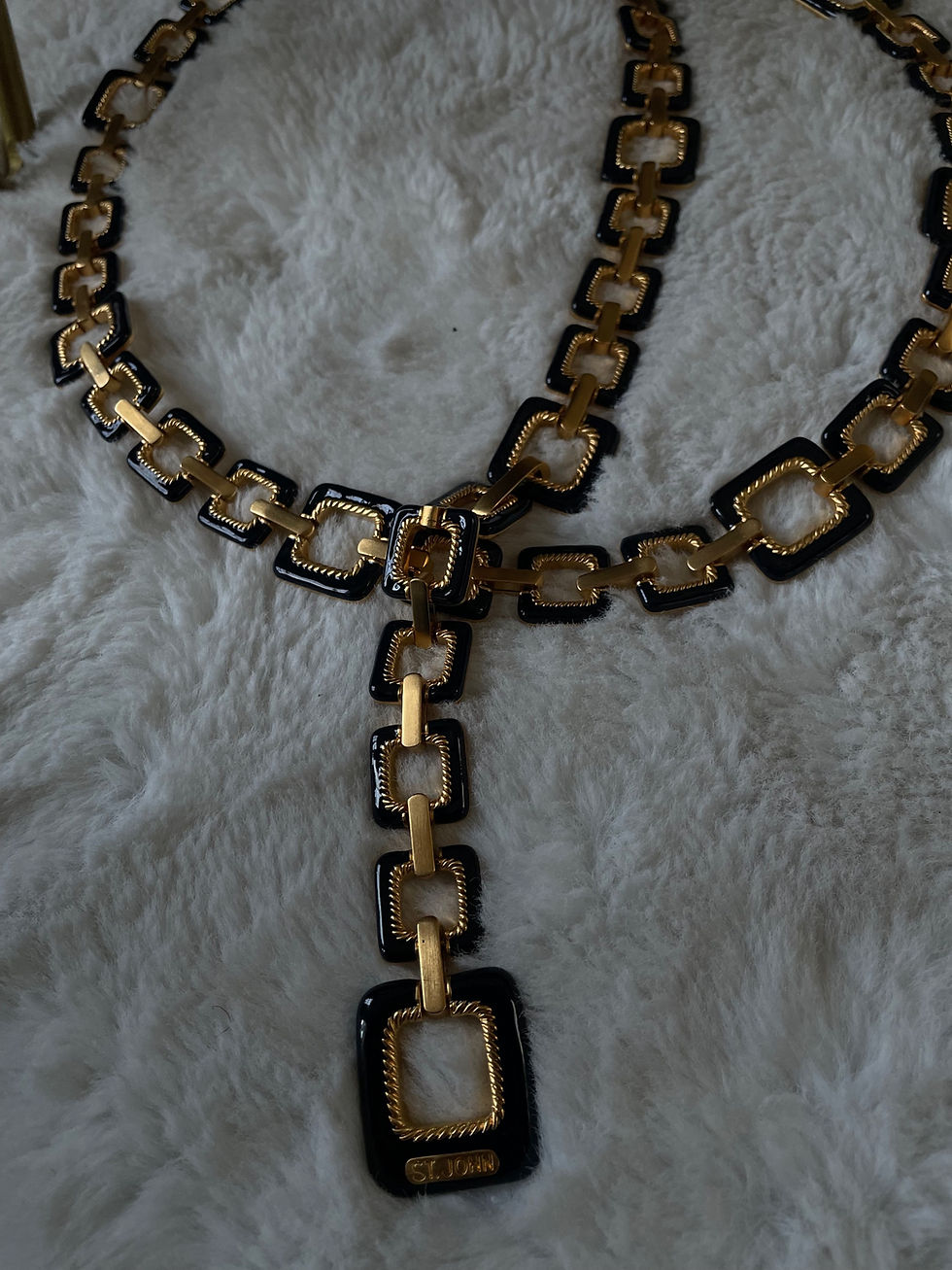 Thumbnail: Vintage Gold St. John belt