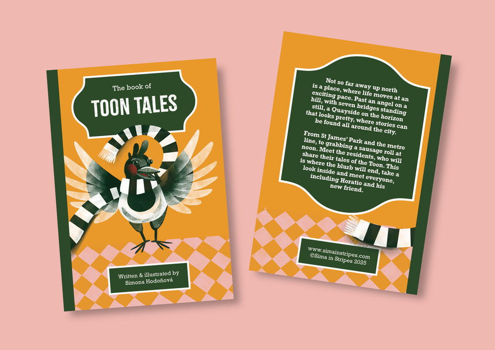 Cover - Book Illustration - Toon Tales - Newcastle upon Tyne - Children's books - Illustration