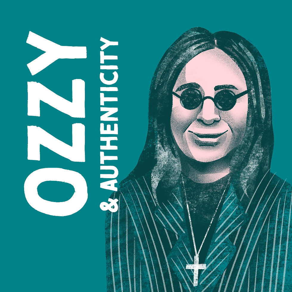 Ozzy Osbourne illustration by Sima in Stripes