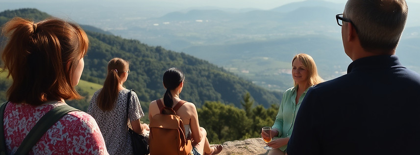 mindfulness + turismo esperienziale + emozioni +experience + diverse persone, adulti, bamb
