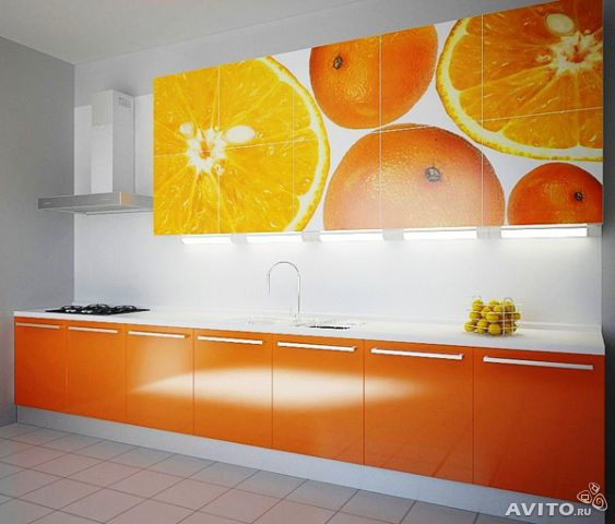 Кухня оранж