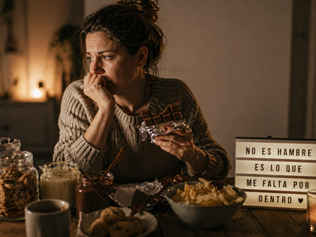 El hambre emocional es falta de sostén, no de fuerza