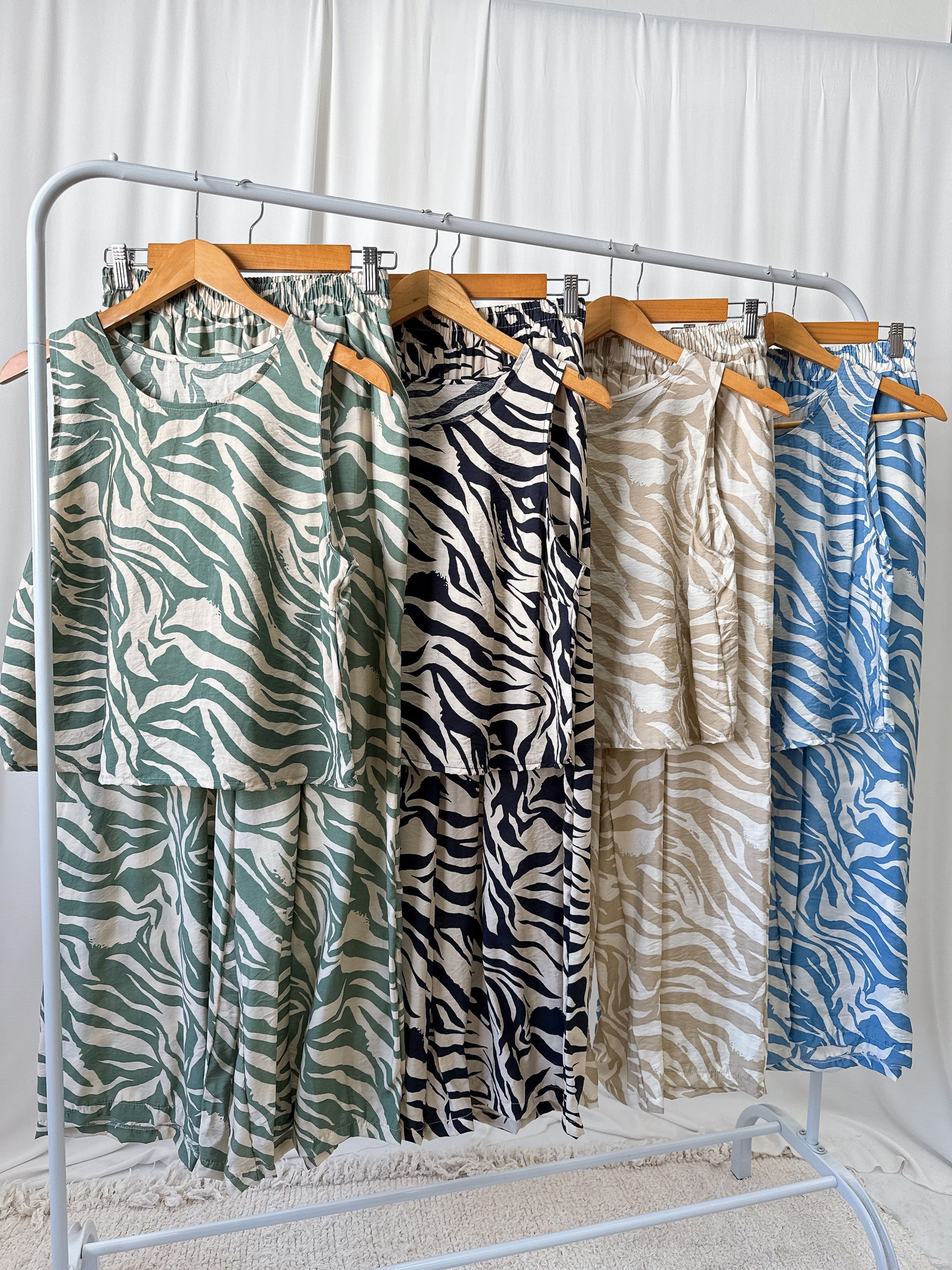 SET Musculosa & Maxipalazzo ARRUGADITO CEBRA