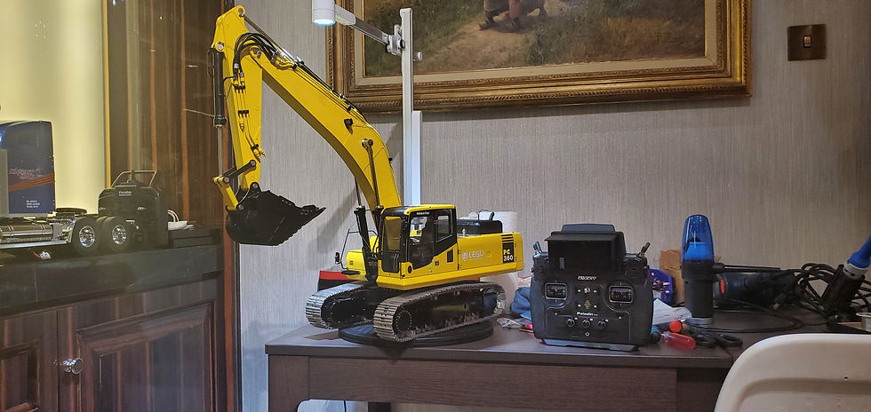 縮圖：RTR，AC360 hydraulic excavator crawler hook machine all metal CNC manufacturing