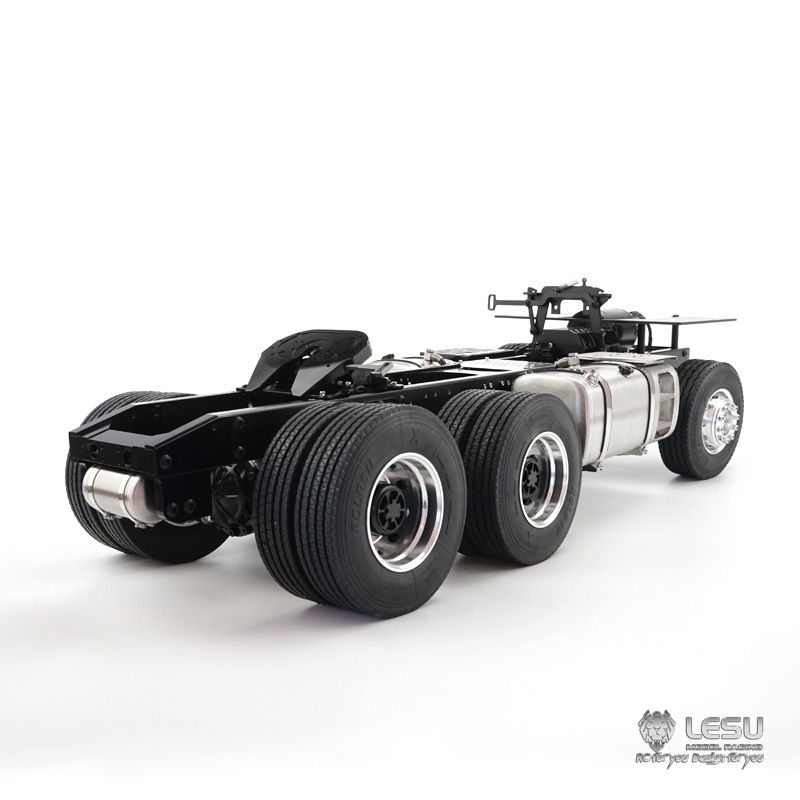 縮圖：Upgrade 1/14 remote control frame Tamiya MAN three-axle tractor 6X6 metal chassi
