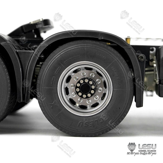 縮圖：Radium speed model 1/14 truck MAN TGX full metal 6X4 tractor chassis