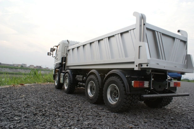 縮圖：1/14 Simulation Model Dump Hino Full Drive 8X8 Differential Lock Dump Truck