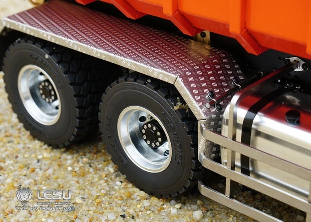 縮圖：1/14 hydraulic roll-on-roll full dump truck MAN(TGS) 8X8 four-axis drive