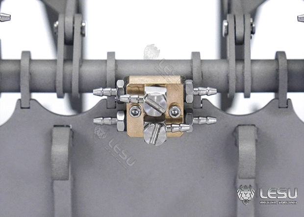 縮圖：1/14 Bobcat skid steer loader modified equipment metal hydraulic gripper