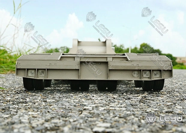 縮圖：1/14 heavy machinery small wheel engineering trailer
