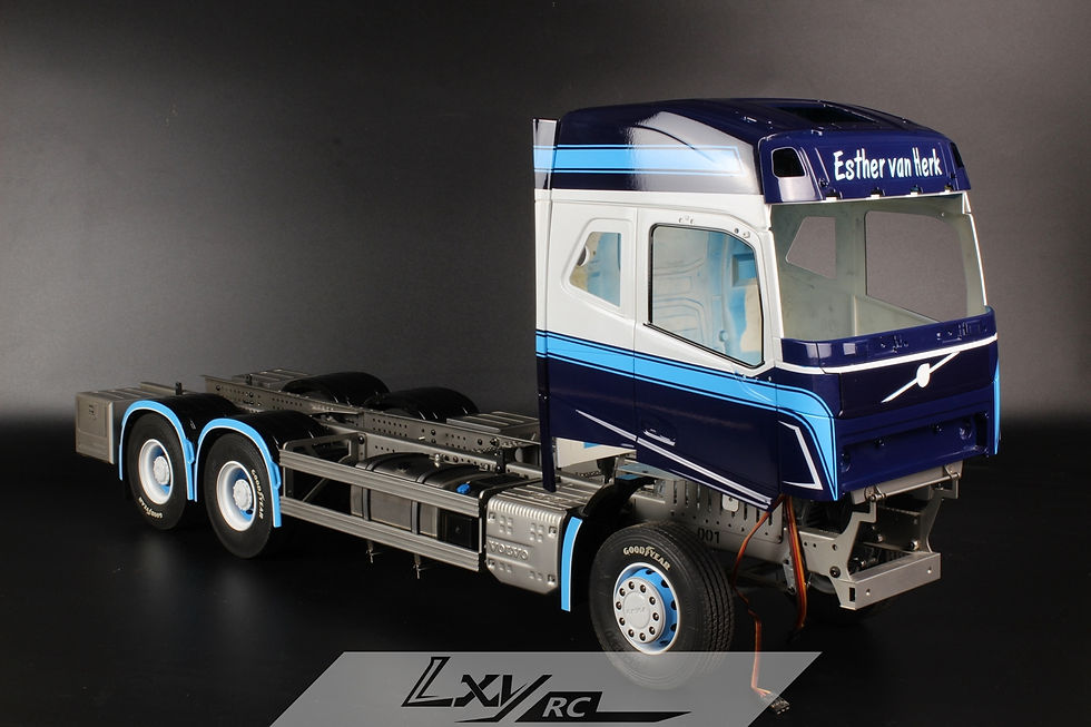 縮圖：星越 1/14 Volvo富豪 6x4 密鬥 木材車 底盤