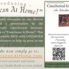 INTRODUCING Franciscan University Catechetical Institute