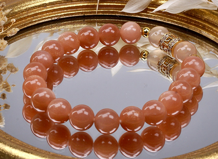 Sonnenstein Armband – strahlender Edelstein für Lebensfreude und Selbstvertrauen, handgefertigt von Nufera Schweiz