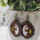Thumbnail: Hand-Painted Witch Earrings – Spooky & Fun