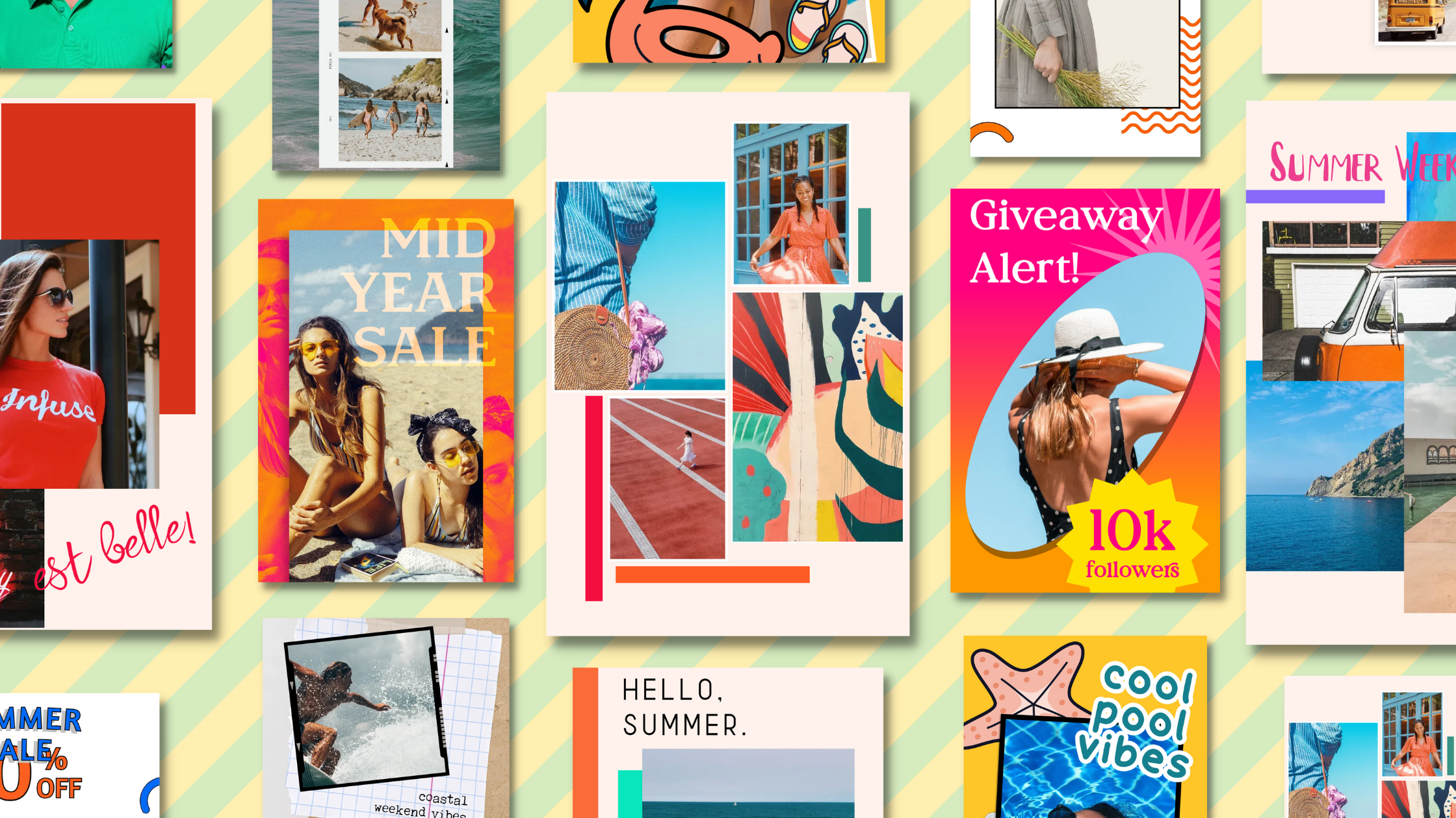 summer themed content 
