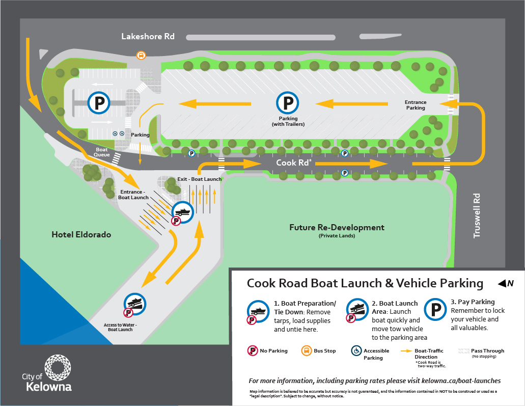 Parking for Cook road Boat Launch