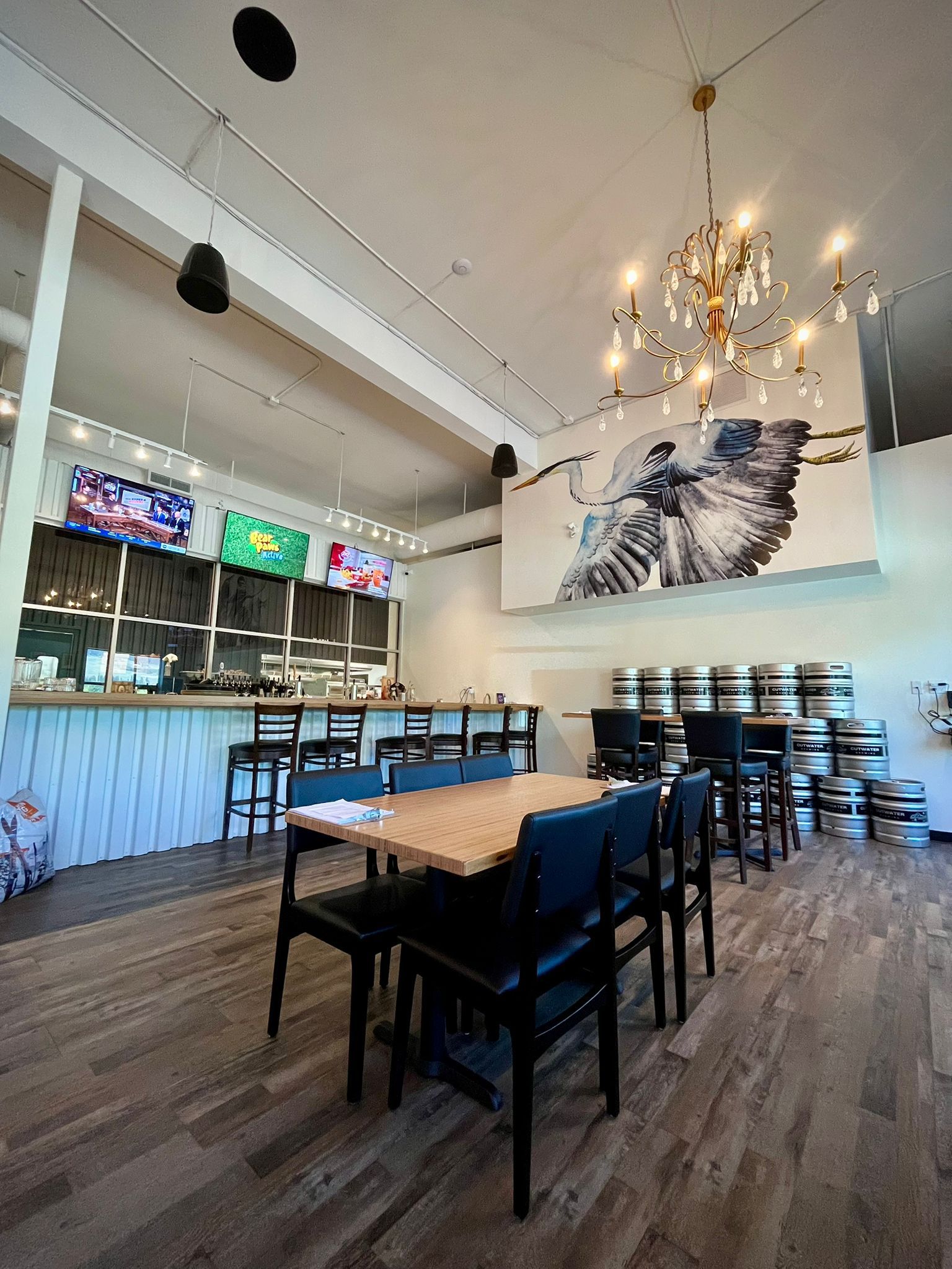 interior of Cutwater Brewery