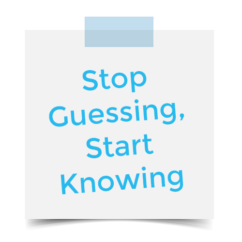 Stop Guessing if current approach is not working