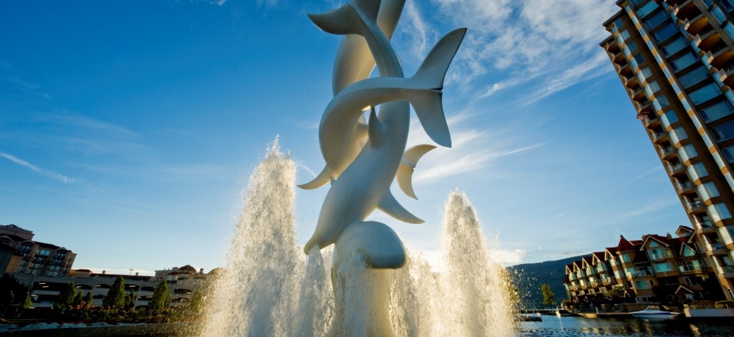 Kelowna Dolphins -Local Art 