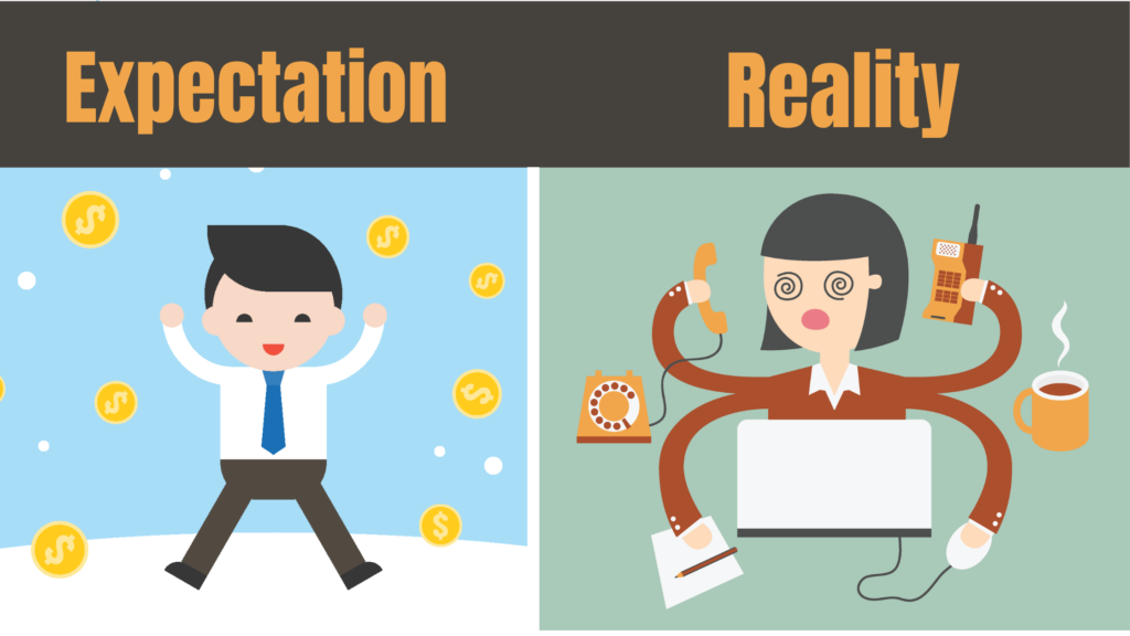 Expectation vs. Reality
