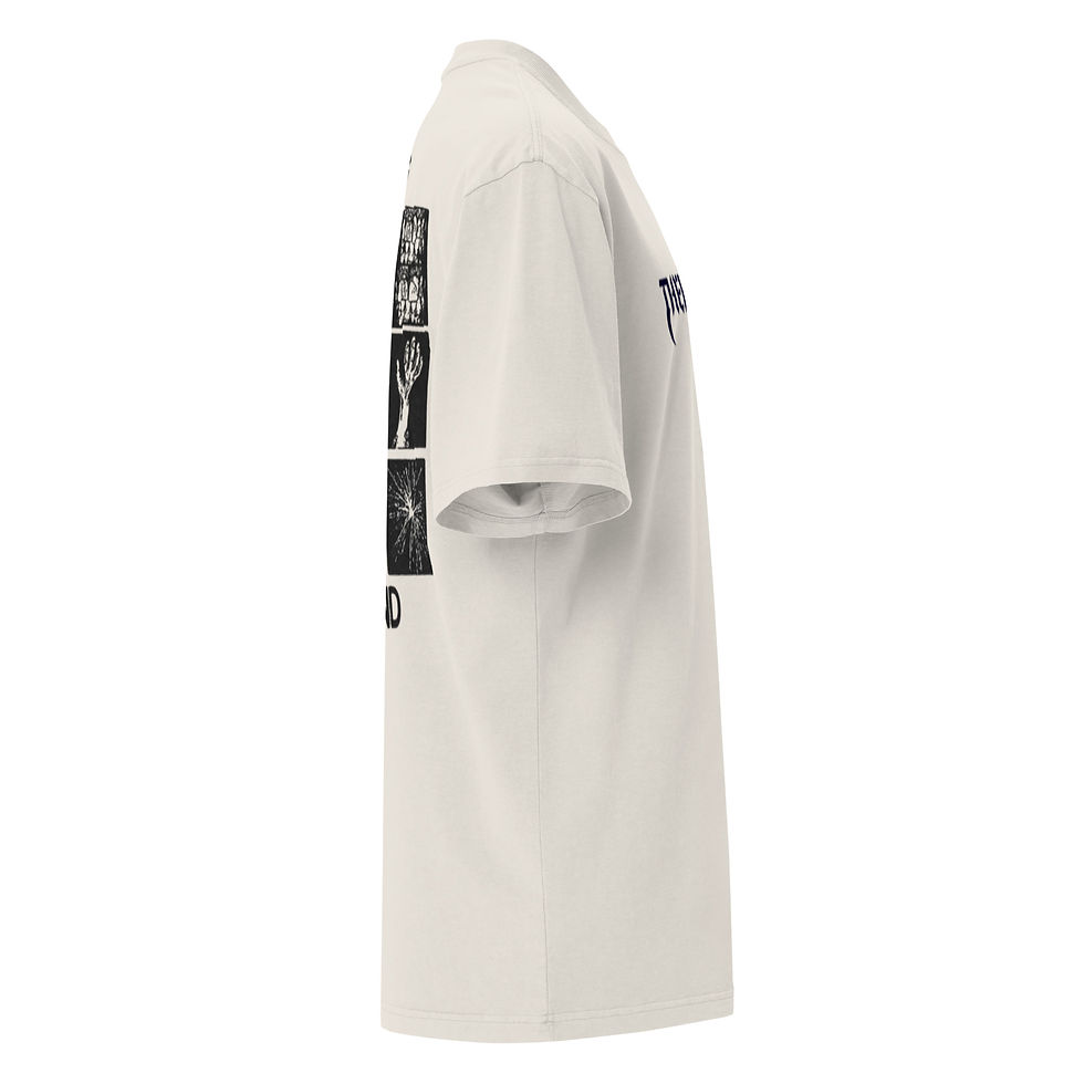 Thumbnail: Oversized faded t-shirt Losing My Mind - by THEHAMEBRO