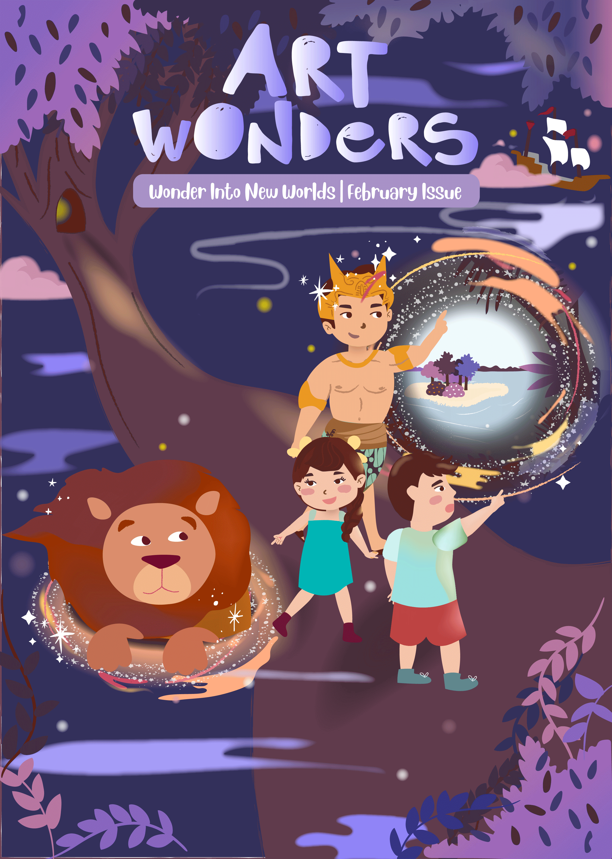 Art Wonders Issue #09: Wonder Into New Worlds (February 2022)