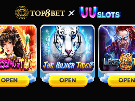 Top8Bet大放送:UU Slots鼎力贊助 累計充值,免費旋轉送不停!