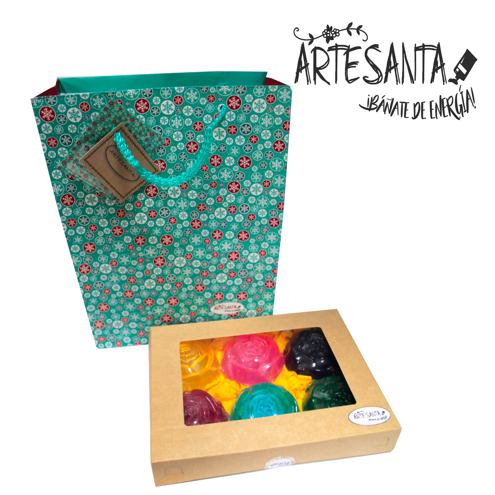 Jabones Florales aromas variados