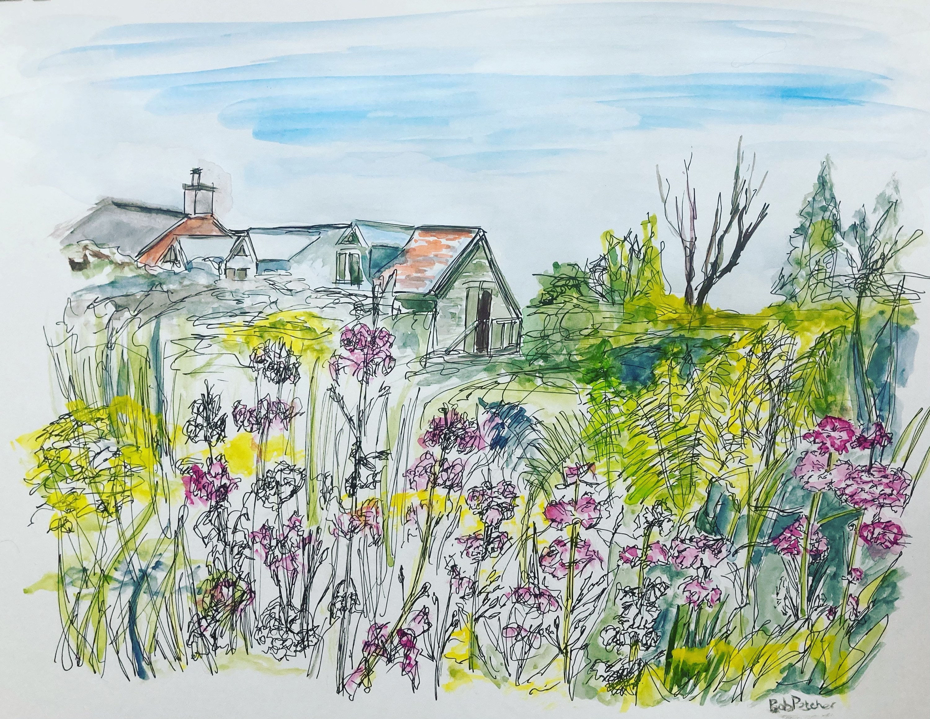 Dyffryn Gardens Art Print