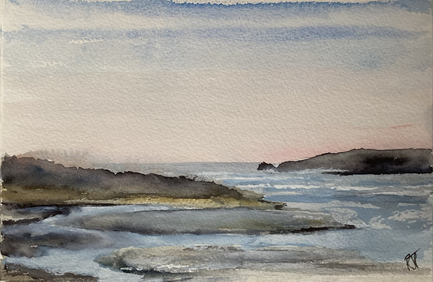 Poppit Sands Fine Art Print